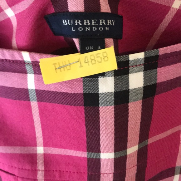 Burberry Pink Chiffon Vintage Skirt - Picture 5 of 5